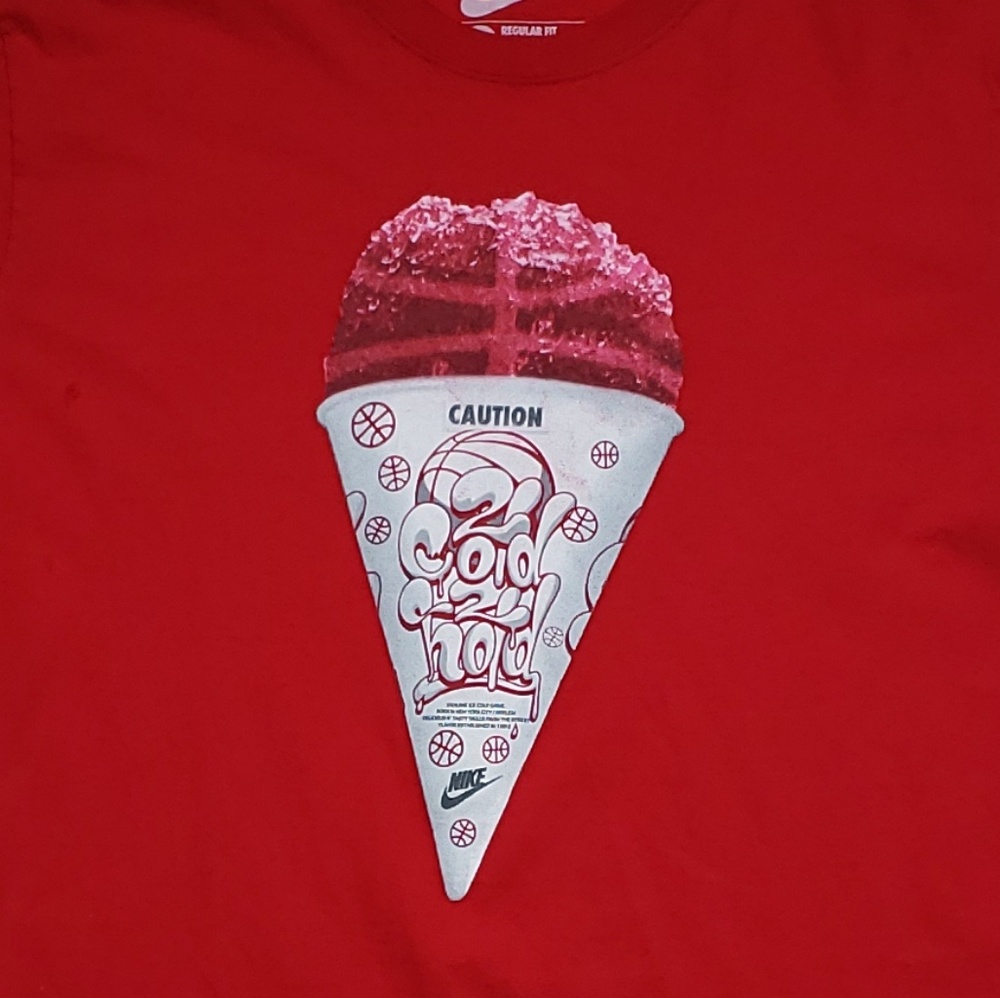 Nike Graphic T Shirt - 2 Cold 2 Hold